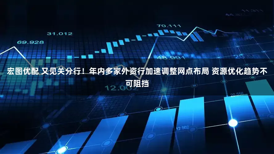 宏图优配 又见关分行！年内多家外资行加速调整网点布局 资源优化趋势不可阻挡