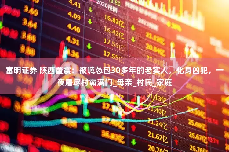 富明证券 陕西董震：被喊怂包30多年的老实人，化身凶犯，一夜屠尽村霸满门_母亲_村民_家庭